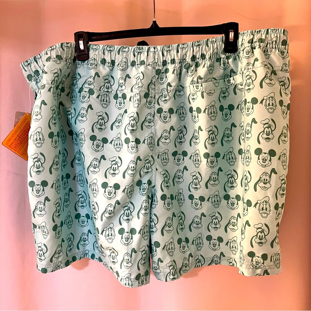 Disney Green Swim Trunks Vibrant Comfort